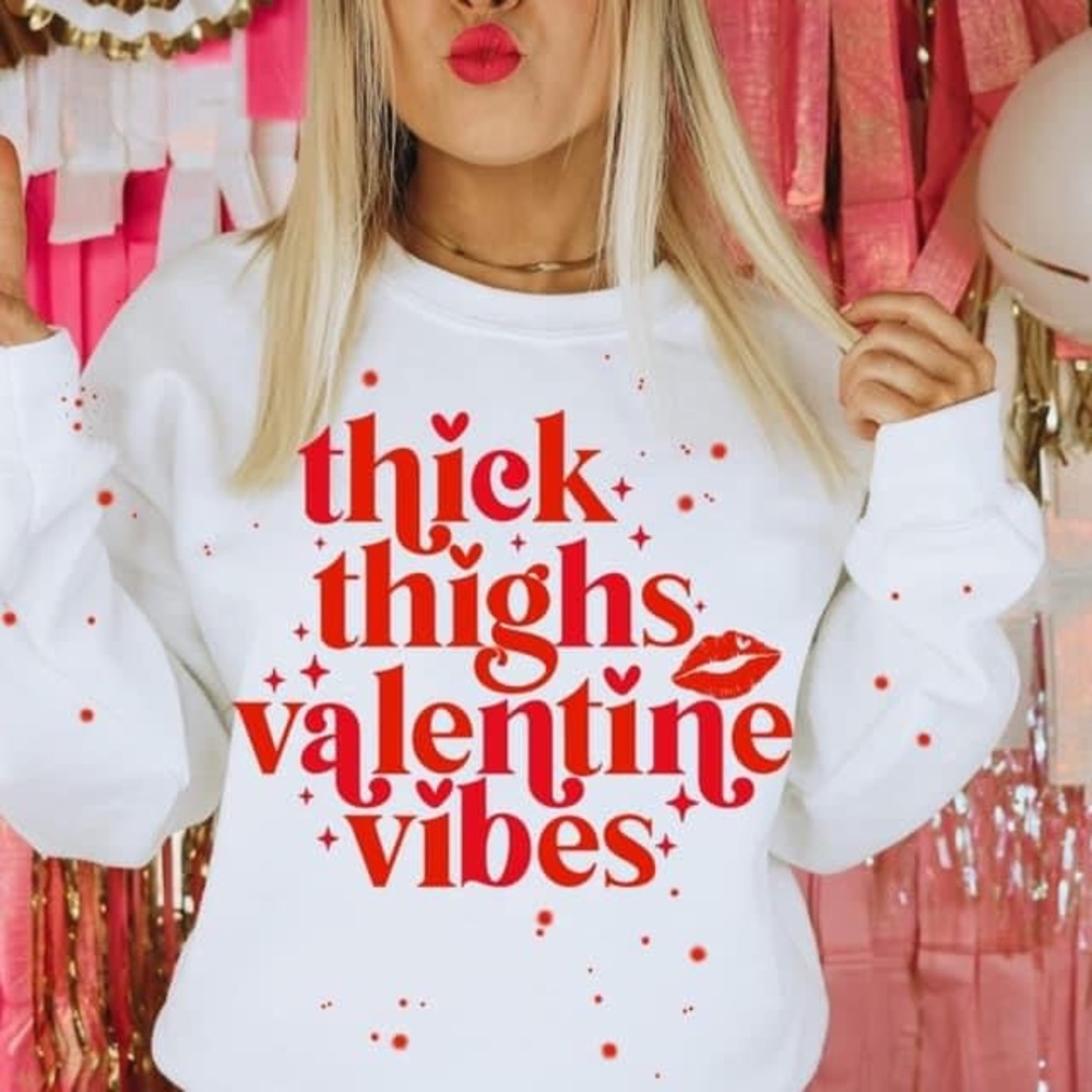 Thick thighs sweatshirt